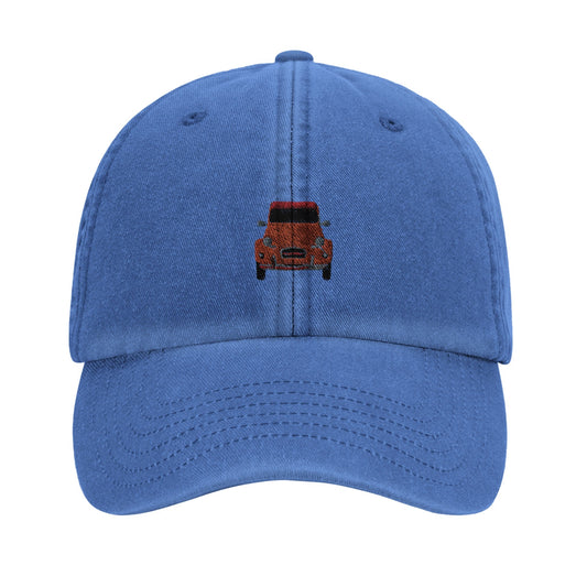 Détail broderie casquette automobile CoPilote Collection – guide d'achat