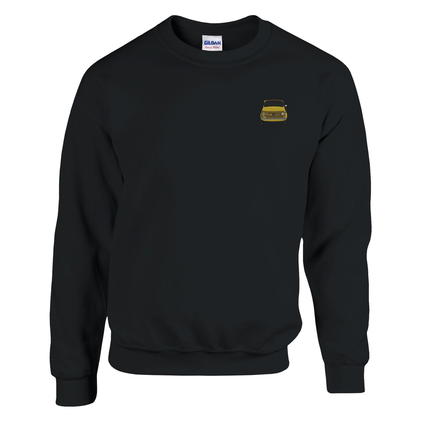 Sweat Fiat 500 Brodé CoPilote Collection – vue détail broderie