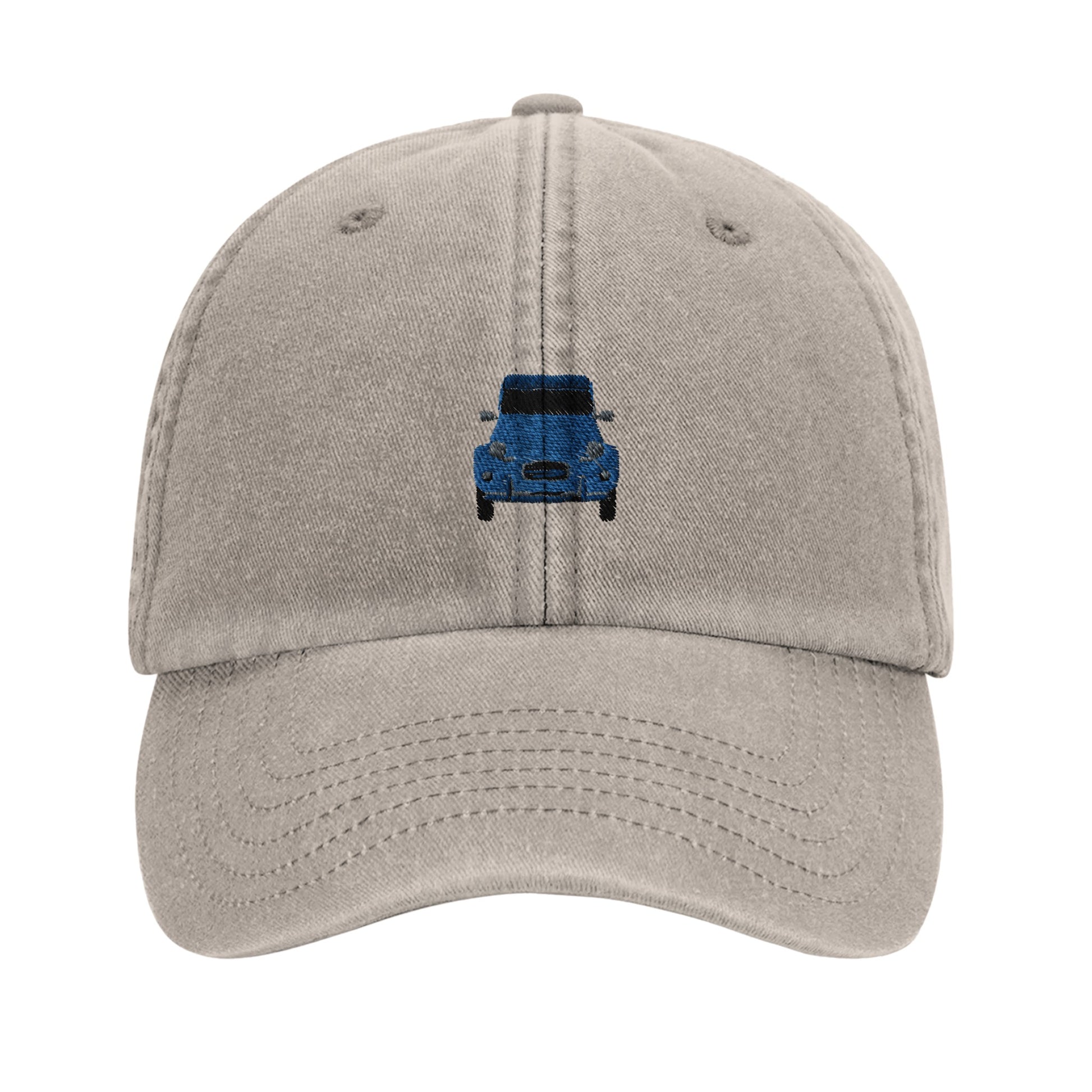 Casquette brodée Citroën 2CV – accessoire inspiré d’une voiture de collection française