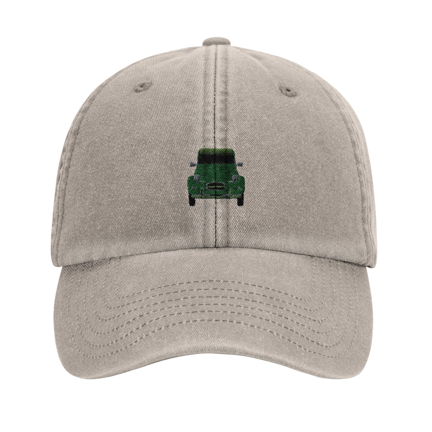 Casquette brodée Citroën 2CV – accessoire inspiré d’une voiture de collection française