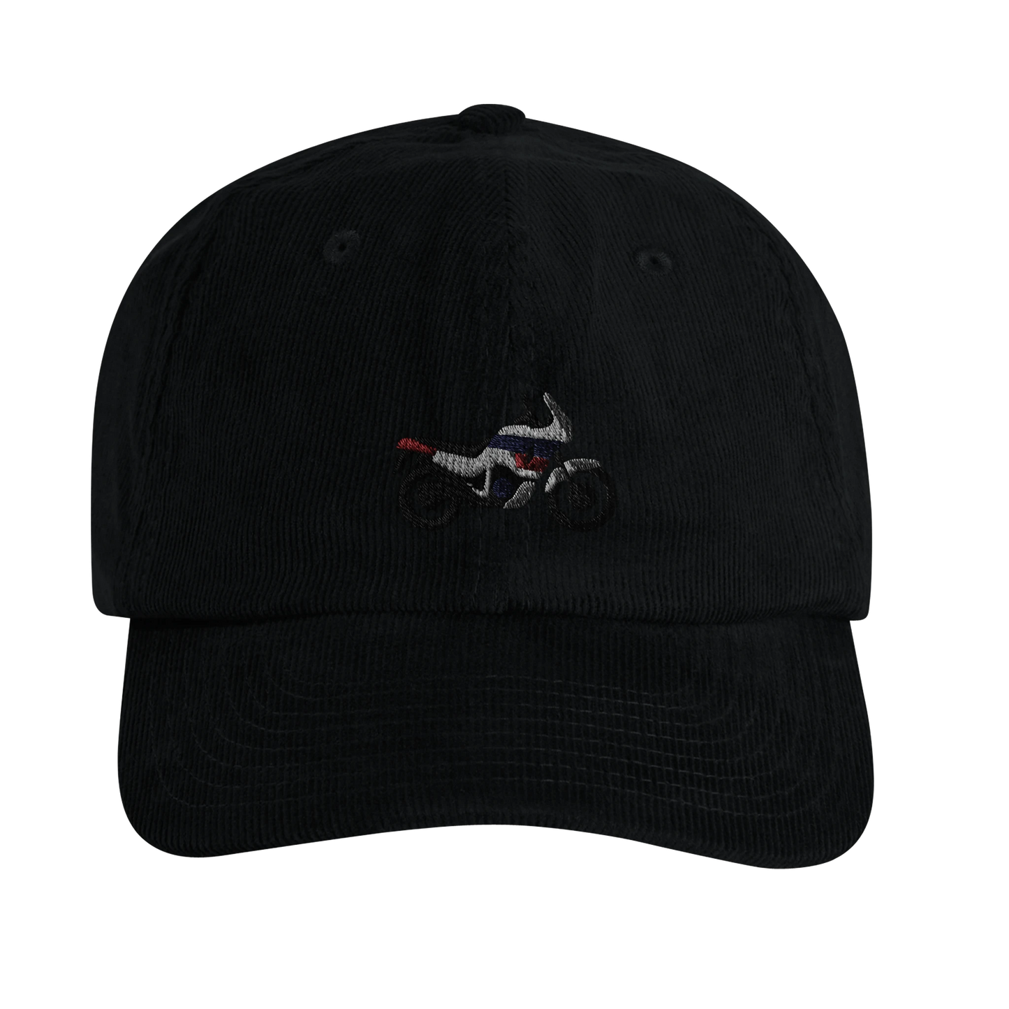 Casquette Africa Twin brodée détail broderie - CoPilote Collection